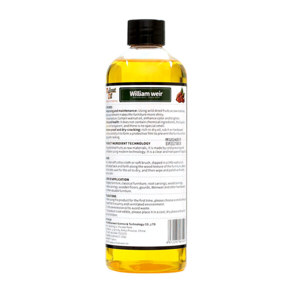 Wood care walnut oil - Image 2