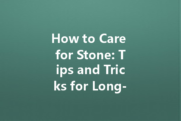 How to Care for Stone: Tips and Tricks for Long-Lasting Beauty

When it comes to stone care, it's important to use the right products and techniques to ensure your surfaces stay looking their best for years to come. In this article, we'll explore some essential tips and tricks for caring for different types of stone, including quartz, marble, and granite.

Caring for Quartz: A Guide to Keeping Your Countertops Sparkling

Quartz countertops have gained popularity in recent years due to their durability and low maintenance. To keep your quartz countertops looking their best, it's important to use a quartz cleaner specifically designed for this type of stone. Avoid using abrasive cleaners or scrub brushes, as they can damage the surface. Instead, opt for a gentle cleaner that will remove stains and spills without harming the quartz.

Achieving a Polished Finish: The Secret to Stone Waxing

If you want to enhance the natural beauty of your stone surfaces, consider using a stone wax polish. This product is specially formulated to bring out the shine in granite, marble, and other types of stone. Simply apply the wax with a soft cloth and buff it in using circular motions. The result? A glossy, polished finish that will make your stone surfaces truly stand out.

Professional Stone Care Services: Leave it to the Experts

When it comes to maintaining the beauty of your stone surfaces, sometimes it's best to leave it to the professionals. Stone care services specialize in cleaning, sealing, and restoring different types of stone. Whether you have a marble floor that needs polishing or a granite countertop that needs sealing, these experts have the knowledge and tools to get the job done right.

Sealing for Longevity: The Importance of Stone Care Sealer

One essential aspect of stone care is using a sealer to protect the surface from stains and damage. Stone care sealers are designed to create a barrier that prevents liquids and other substances from penetrating the stone. By applying a sealer regularly, you can prolong the life of your stone surfaces and keep them looking their best for years to come.

Solving Stone Care Problems: Discover the Right Solutions

If you're facing specific stone care issues, such as etching on marble or hard water stains on granite, don't worry – there are solutions available. From specialized cleaners to restoration kits, there are products designed to tackle common stone care problems. Do your research and find the right solution for your unique needs.

My Stone Care Reviews: Trusted Advice for Stone Enthusiasts

When it comes to selecting the best stone care products, it can be helpful to read reviews from fellow stone enthusiasts. My Stone Care is a popular resource for unbiased reviews and recommendations. Whether you're looking for the best stone cleaner or want to compare different sealing options, My Stone Care has got you covered.

Your One-stop Waxing Solution: Waxcenter.zenoti

For those who love the convenience of one-step solutions, Waxcenter.zenoti is your go-to website. Offering a wide range of waxing products for both cars and stone surfaces, they have everything you need to achieve a professional finish. From car wax to stone wax, you'll find all the products necessary to keep your surfaces looking their best.

In conclusion, caring for your stone surfaces is essential for maintaining their beauty and longevity. Whether you opt for a quartz cleaner, a stone wax polish, or professional stone care services, investing time and effort into proper stone care will pay off in the long run. Don't forget to do your research, read reviews, and choose the right products for your specific needs. With the right care, your stone surfaces will continue to shine for years to come.