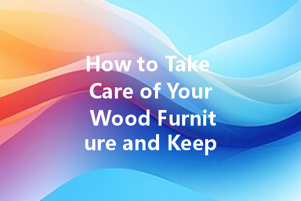How to Take Care of Your Wood Furniture and Keep It Looking Beautiful
Wood furniture is a popular choice for many homeowners due to its timeless beauty and durability. However, it requires proper care and maintenance to preserve its quality and appearance. In this article, we will discuss some essential tips for taking care of your wood furniture and keeping it looking beautiful for years to come.
1. Regular dusting: Dusting your wood furniture regularly is the first step in maintaining its quality. Use a soft, lint-free cloth or a feather duster to remove dust from the surface of the furniture. Avoid using abrasive materials or harsh chemicals, as they can damage the wood.
2. Avoid direct sunlight: Exposure to direct sunlight can cause the wood to fade and lose its natural beauty. Place your furniture away from windows or use curtains or blinds to protect it from excessive sunlight.
3. Use coasters and placemats: To prevent water rings and stains, always use coasters and placemats when placing drinks or hot items on your wood furniture. Wipe up any spills immediately with a clean, dry cloth.
4. Use furniture polish: Furniture polish helps to nourish and protect the wood, keeping it looking shiny and fresh. Choose a polish that is suitable for your specific type of wood furniture and follow the instructions on the packaging for best results.
5. Avoid extreme temperatures and humidity: Wood furniture can expand or contract in response to changes in temperature and humidity. Avoid placing your furniture near heaters, radiators, or air conditioning units. Maintain a consistent temperature and humidity level in the room where the furniture is placed.
6. Repair any damage promptly: If you notice scratches, stains, or other damage to your wood furniture, it is important to address it promptly. Use a wood repair kit or consult a professional to fix any issues and prevent further damage.
7. Regular cleaning: In addition to dusting, regular cleaning is necessary to keep your wood furniture in good condition. Use a mild detergent and warm water to clean the surface, and then dry it thoroughly with a clean cloth.
8. Waxing and polishing: Periodically, you may want to wax or polish your wood furniture to restore its shine and protect it from wear and tear. Choose a wax or polish that is compatible with your furniture's finish and follow the instructions carefully.
9. Handle with care: When moving or rearranging your wood furniture, be careful to lift it instead of dragging it across the floor. This will prevent scratches and damage to the wood.
In conclusion, taking care of your wood furniture is essential to maintain its beauty and longevity. By following these simple tips, you can ensure that your furniture remains in excellent condition for years to come. Remember to clean, polish, and protect your wood furniture regularly, and handle it with care. With proper maintenance, your wood furniture will continue to be a cherished part of your home's décor.