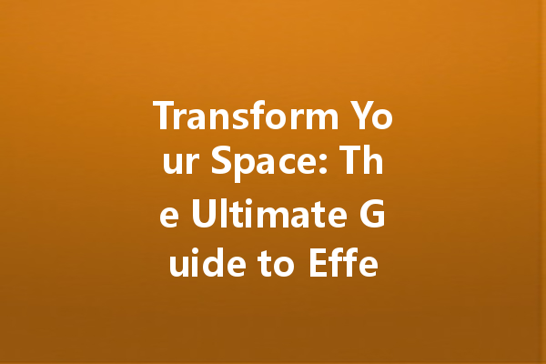 Transform Your Space: The Ultimate Guide to Effective Water Tank and Surface Cleaning Agents