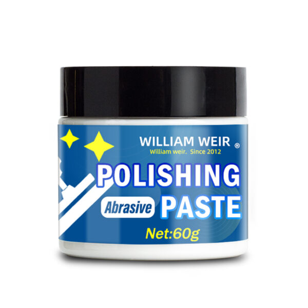 Metal grinding and polishing paste