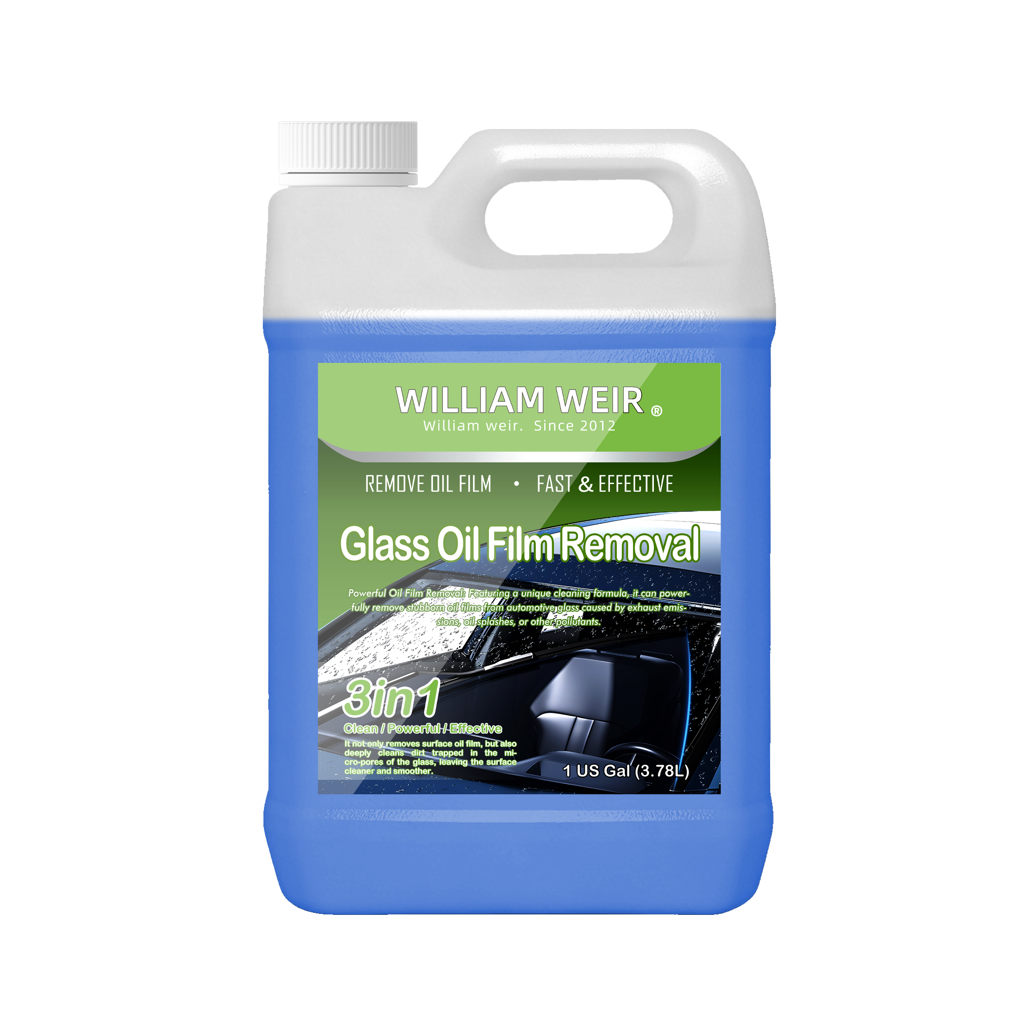 Car Glass film cleaner