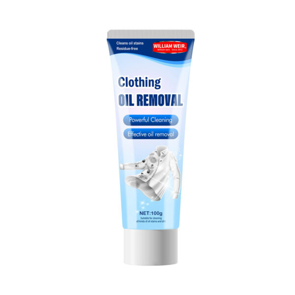 CLOTHING OIL REMOVAL